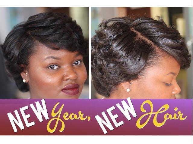 NEW YEAR, NEW HAIR | FROM CURLY TO STRAIGHT | CharyJay