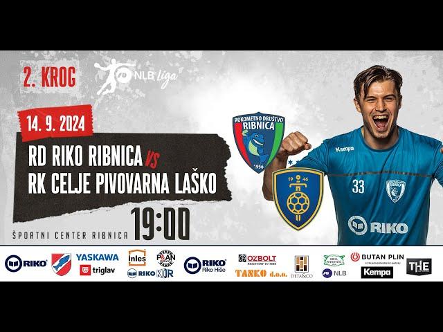 02.KROG - LIGA NLB (24/25): RD RIKO RIBNICA : RK CELJE PIVOVARNA LAŠKO