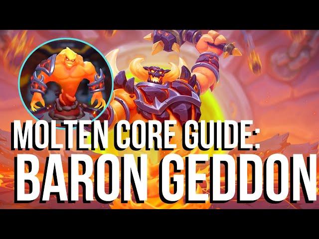 Molten Core Baron Geddon Guide Build Warcraft Rumble Best Deck