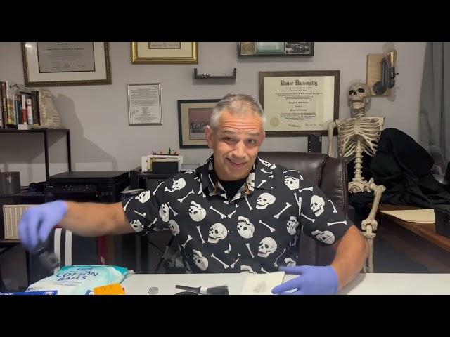Homemade superglue fuming technique for fingerprinting