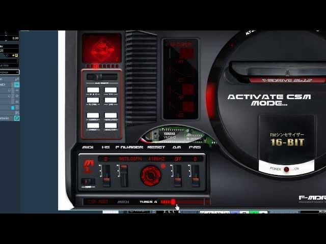 Sega Genesis Music FM Beat Making with FMDrive VST YM2612