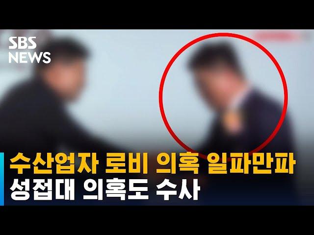 수산업자 로비 의혹 일파만파…성접대 의혹도 수사 / SBS