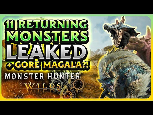 11 Returning Monsters Leaked + Gore Magala | Rathalos Watch