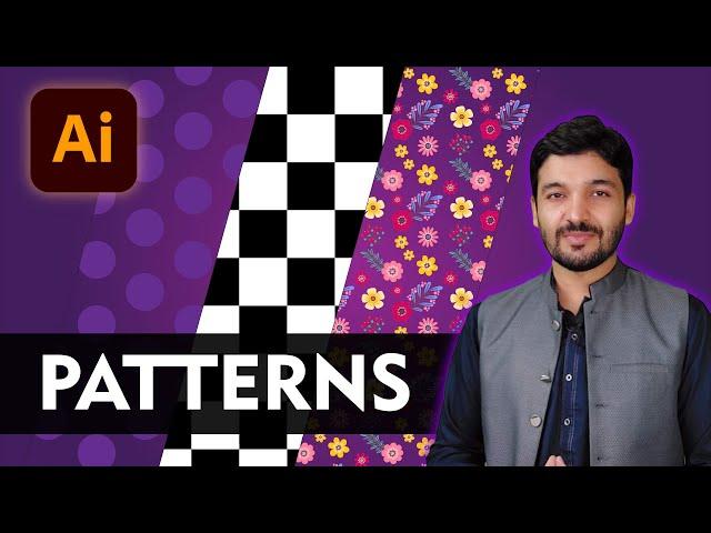 Patterns Adobe Illustrator with AI Urdu/Hindi SMK Grafix