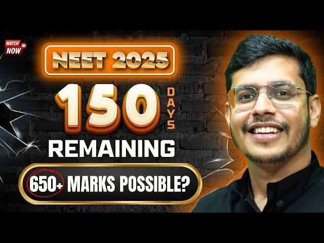 Can I Crack NEET 2025 In 150 Days | Last 5 Months Most Realistic NEET 2025 Schedule | Dr. Anand Mani