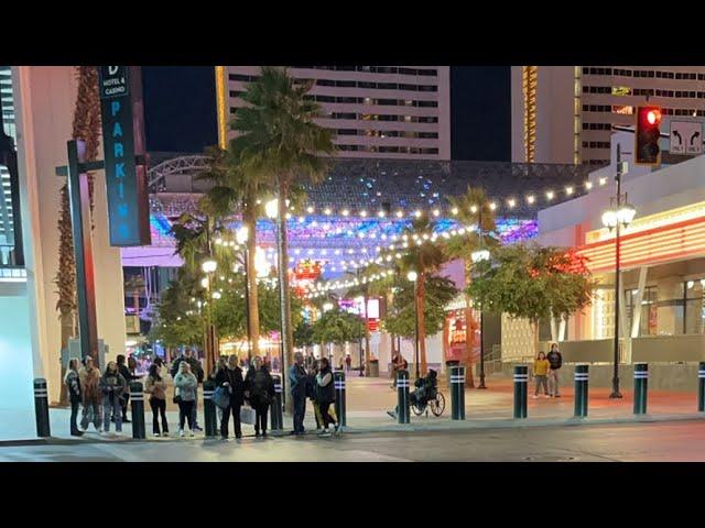 Fremont street Las Vegas