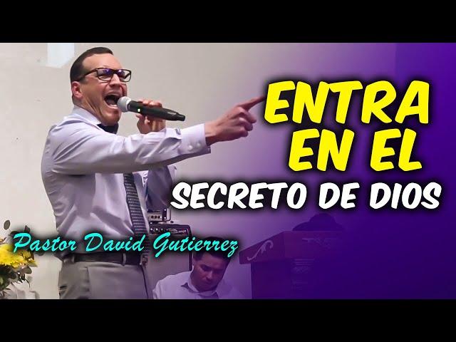 EN VIVO Entra en el Secreto de Dios - Pastor David Gutiérrez