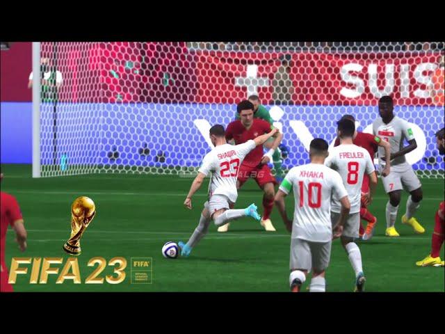 SHAQIRI VS SERBIA #fifa #fifa22 #fifa23 #goalbg #viral