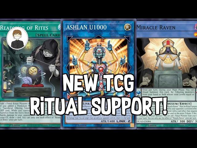NEW TCG EXCLUSIVE RITUAL SUPPORT! Yu-Gi-Oh!