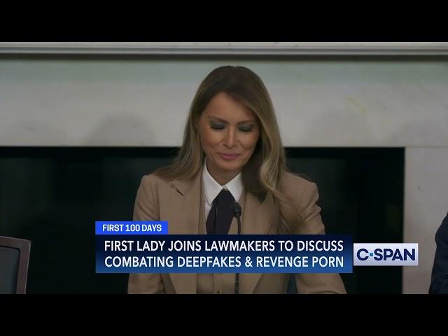 First Lady Melania Trump on 'Take it Down Act': "