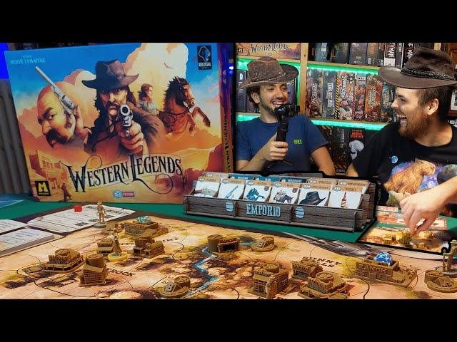 WESTERN LEGENDS: il GIOCO da TAVOLO dove puoi essere CHI VUOI