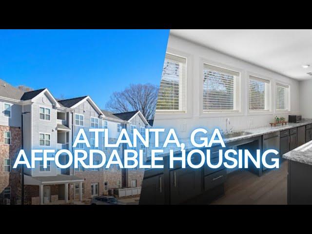 New Affordable Housing In ATL Based On Income | Apartment Hunting Atlanta Georgia