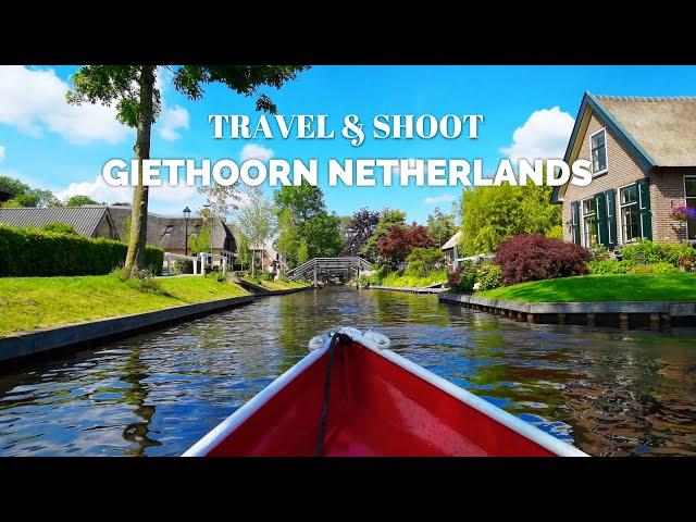 Giethoorn Netherlands 4K Footage with Amazing Relaxing Water & Birds Sounds!