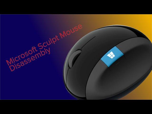 Разборка Microsoft Sculpt Mouse (disassembly)