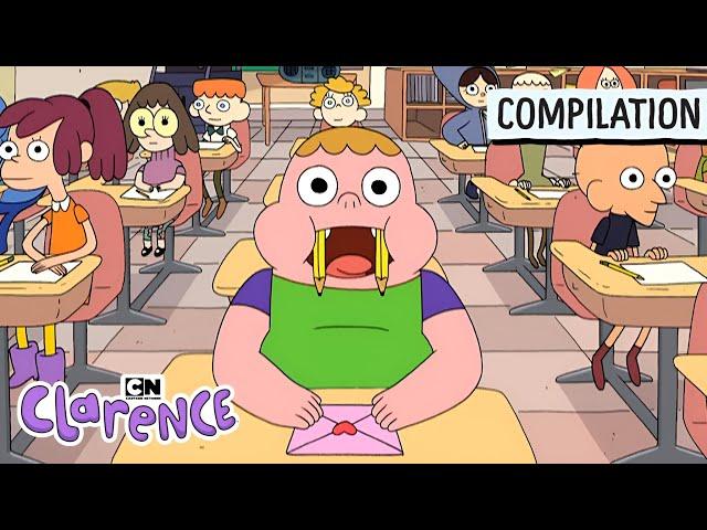 Clarence’s Awesome School Adventures! | 1-Hour Fun Compilation |  Clarence | Cartoon Network