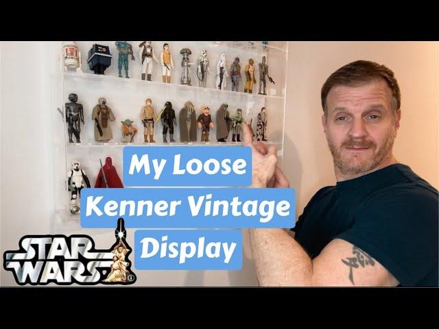 My Kenner Vintage Star Wars Action Figure Collection Update & Display Case!