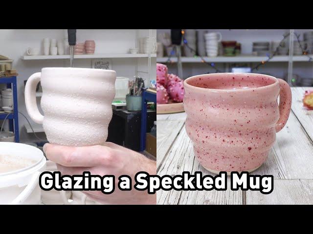 Glazing a Speckled Mug