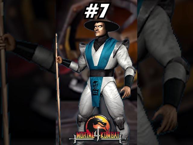 Raiden Ranked Worst to Best for Mortal Kombat