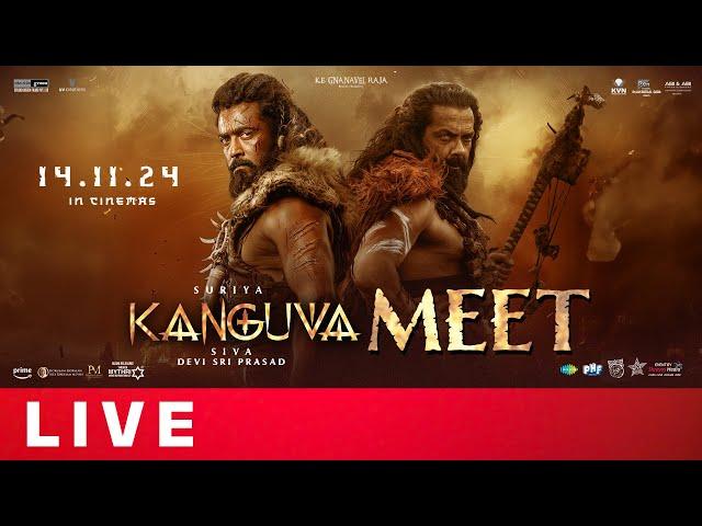 Kanguva Meet Live | Suriya | Bobby Deol | Devi Sri Prasad | Siva | Shreyas Media