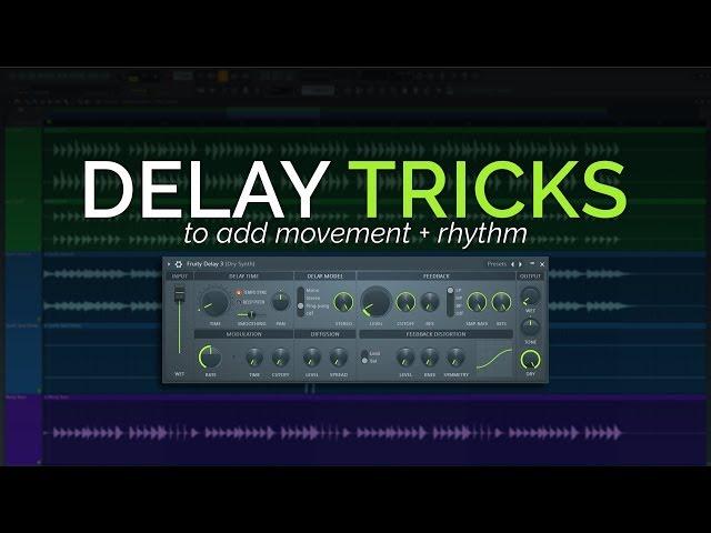 Simple Delay Tricks To Add Movement and Rhythm To Your Mix