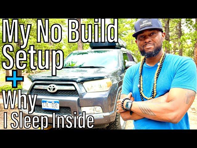 Easy, No Build, Solo SUV Camping Setup for 4Runner | Plus Why No Roof Top Tent!