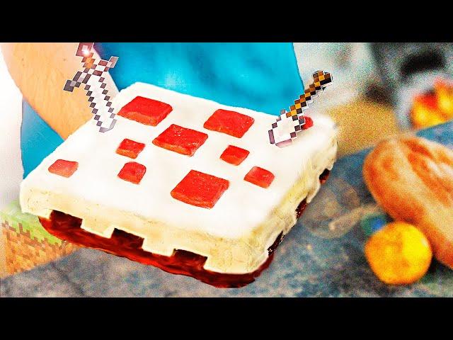 MINECRAFT FOOD IN REAL LIFE !)