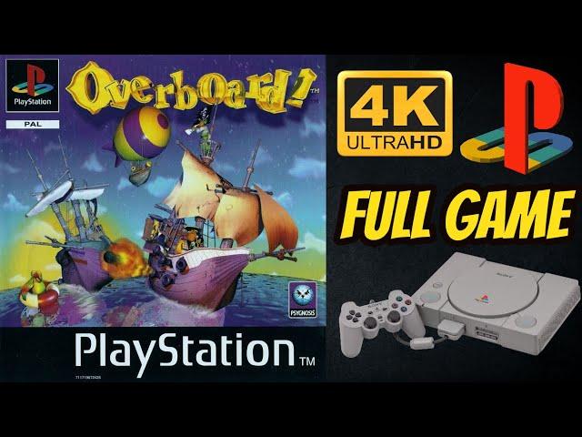 Overboard!/Shipwreckers! | PS1 | 4K60ᶠᵖˢ UHD | Longplay Walkthrough Playthrough Full Movie Game