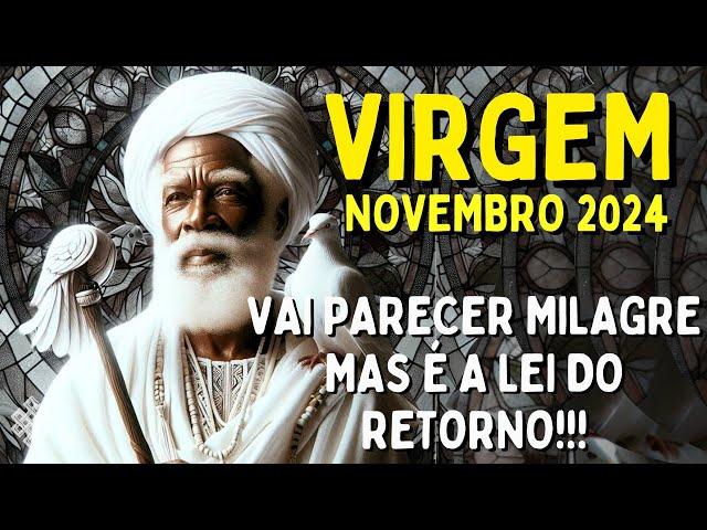 VIRGEM Novembro 24 VAI PARECER MILAGRE MAS É A LEI DO RETORNOA VENENOSA VAI RECONHECERO ARQUÉTIPO