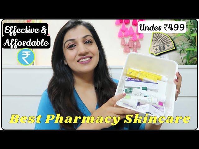 Top 10 Indian Pharmacy Skincare of 2024|| Affordable Pharma Skincare Products that Actually Work