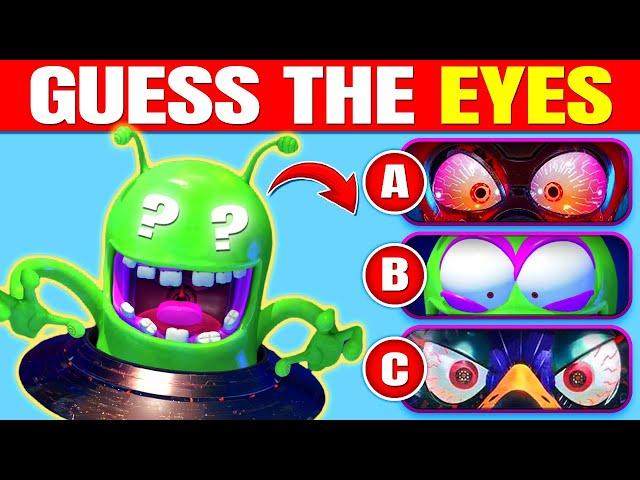 Guess The CHARACTER By VOICE & EYES| ASTRO BOT Bosses| Space Bully Nebulax, Mighty Chewy