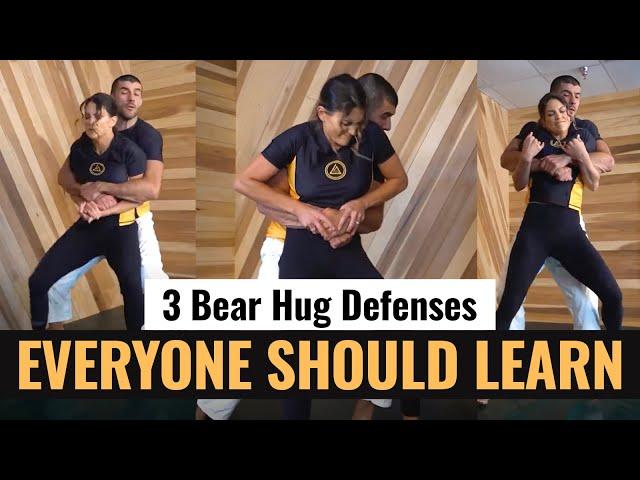 3 Bear Hug Defenses Everyone Should Learn