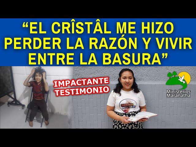 “EL CRÎSTÂL ME HIZO PERDER LA RAZÓN Y VIVIR ENTRE LA BASURA” - IMPACTANTE TESTIMONIO