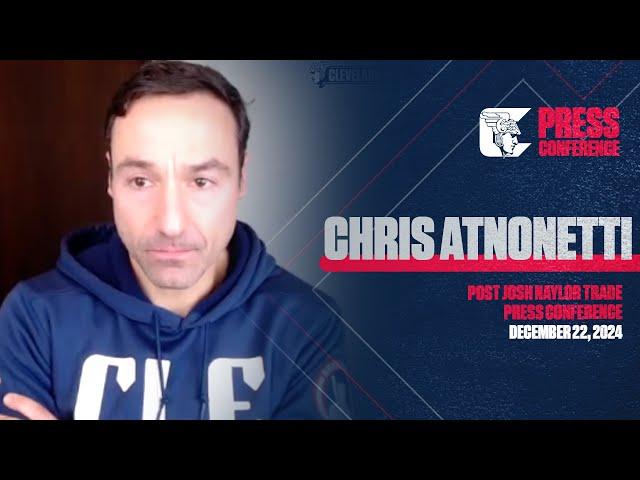 Chris Antonetti Talks About Guardians, Josh Naylor Trade