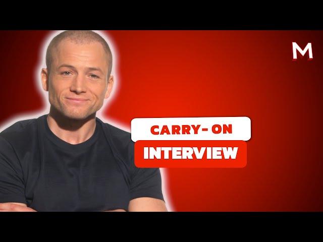 Taron Egerton Shares His Favorite Action Movies & Talks TSA Thriller 'Carry-On' | Interview