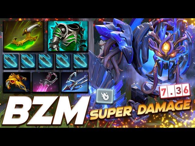 BZM Tiny Super Damage - Dota 2 Pro Gameplay [Watch & Learn]