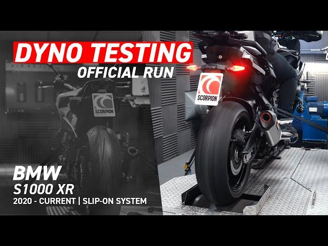 BMW S1000 XR Scorpion Exhaust Dyno Run