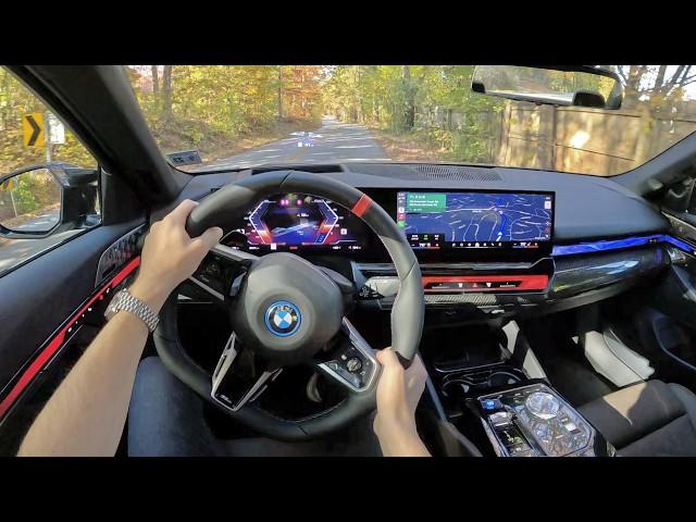 2024 BMW i5 M60 - POV First Driving Impressions