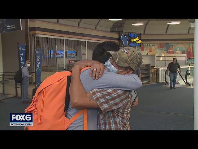 Son, father reunite in Milwaukee after 35 years apart | FOX6 News Milwaukee