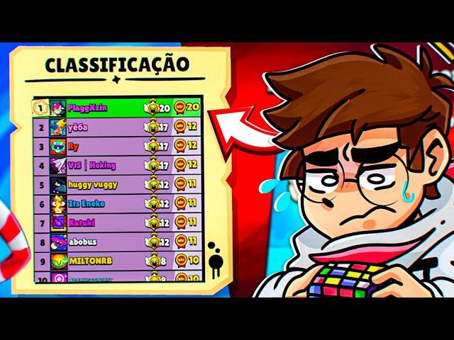 Bati Meu Record de Vitorias e Alcancei Top 1 Do Rank no Brawl Stars