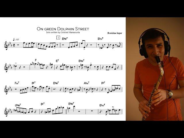 Cristinel Manascurta - On green Dolphin Street, #Fliphead flute transcription