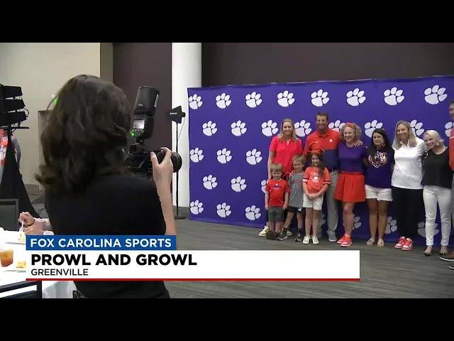 Clemson leaders speak at Prowl and Growl