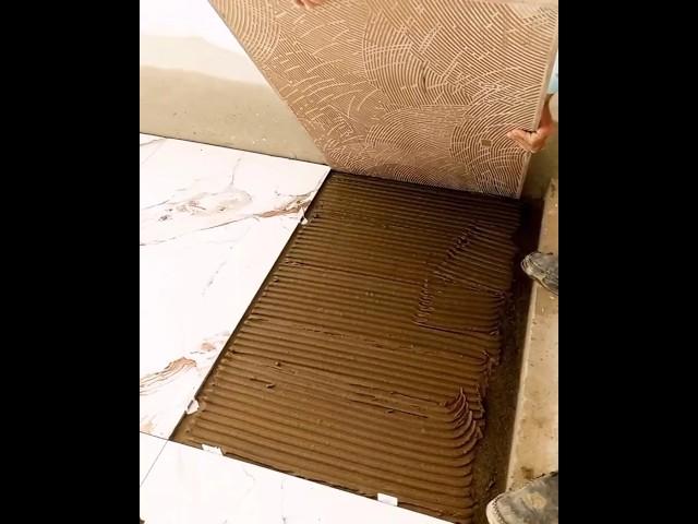 amazing flooring tiles fitting skills#shortsfeed #viral