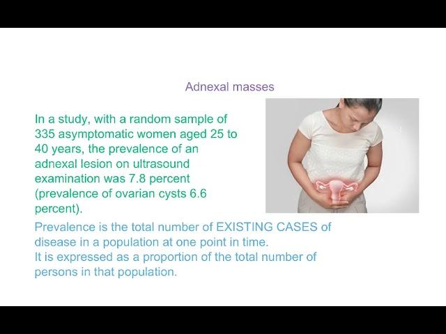 Ovarian Cysts and Adnexal Masses USMLE Step 1 Study Series