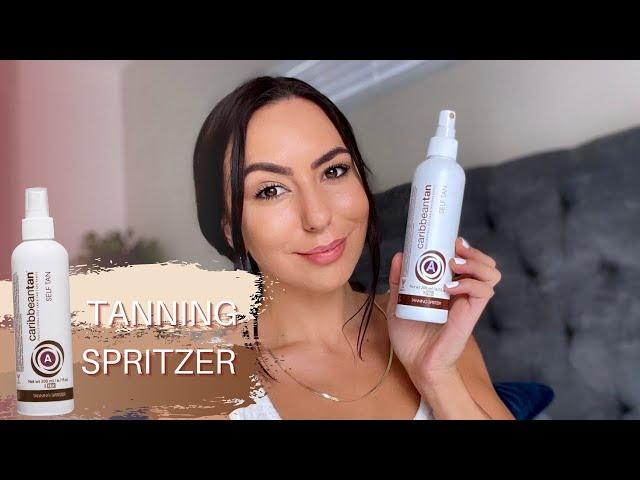 Everything you need to know about our Tanning Spritzer | Caribbeantan