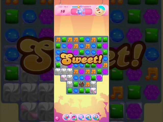 Candy crush | Clear all Jelly | #candycrush #185 #entertainment #games #playtime