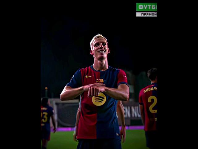 Dani Olmo First Goal For Barcelona  #daniolmo #goals #barcelona #football #aftereefects #edit