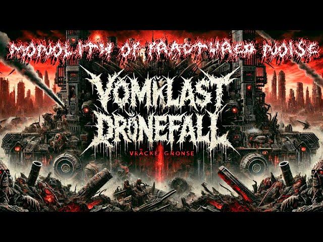 Vomiklast Drönefall - 2024 - Monolith of Fractured Noise -NoiseGrind-Raw Noise-Industrial Noisegrind