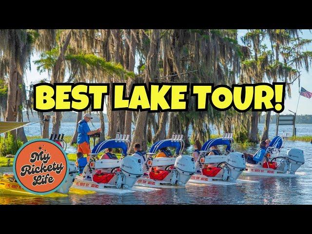 Boat Tour of Clermont Lakes | Best Water Adventure Closest To Theme Parks | Road Trips