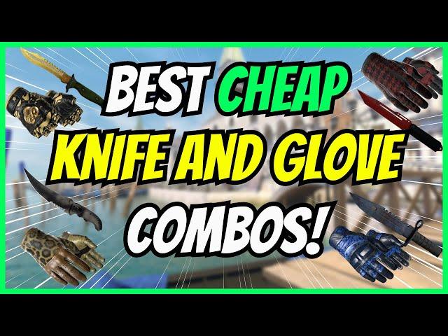 The BEST CHEAP KNIFE & GLOVE COMBOS IN CSGO/CS2! (Insane Budget CSGO Skins 2023)