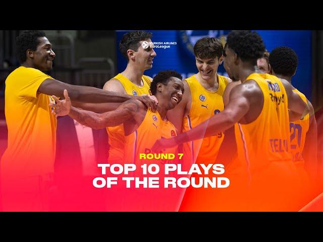 Top 10 Plays | RS Round 7 | 2024-25 Turkish Airlines EuroLeague